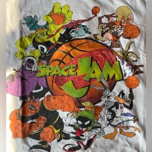 SOLD- Space jam tee